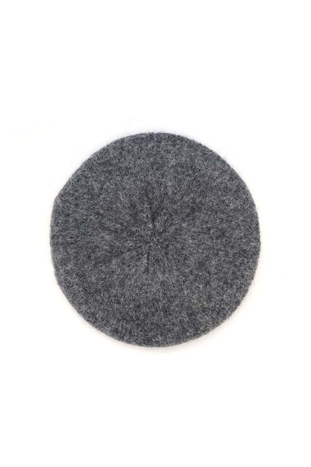 Uranium Felted Beret Dim grey M NORGÄTE