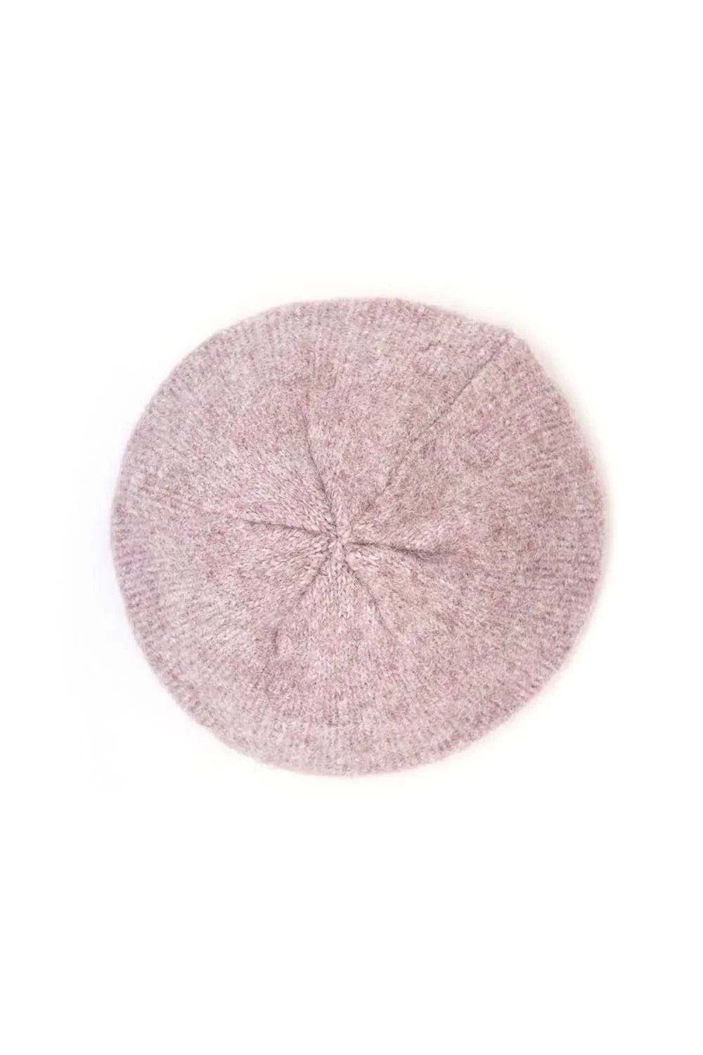 Uranium Felted Beret Champagne pink XS NORGÄTE alpaca knitwear sustainably made in Peru