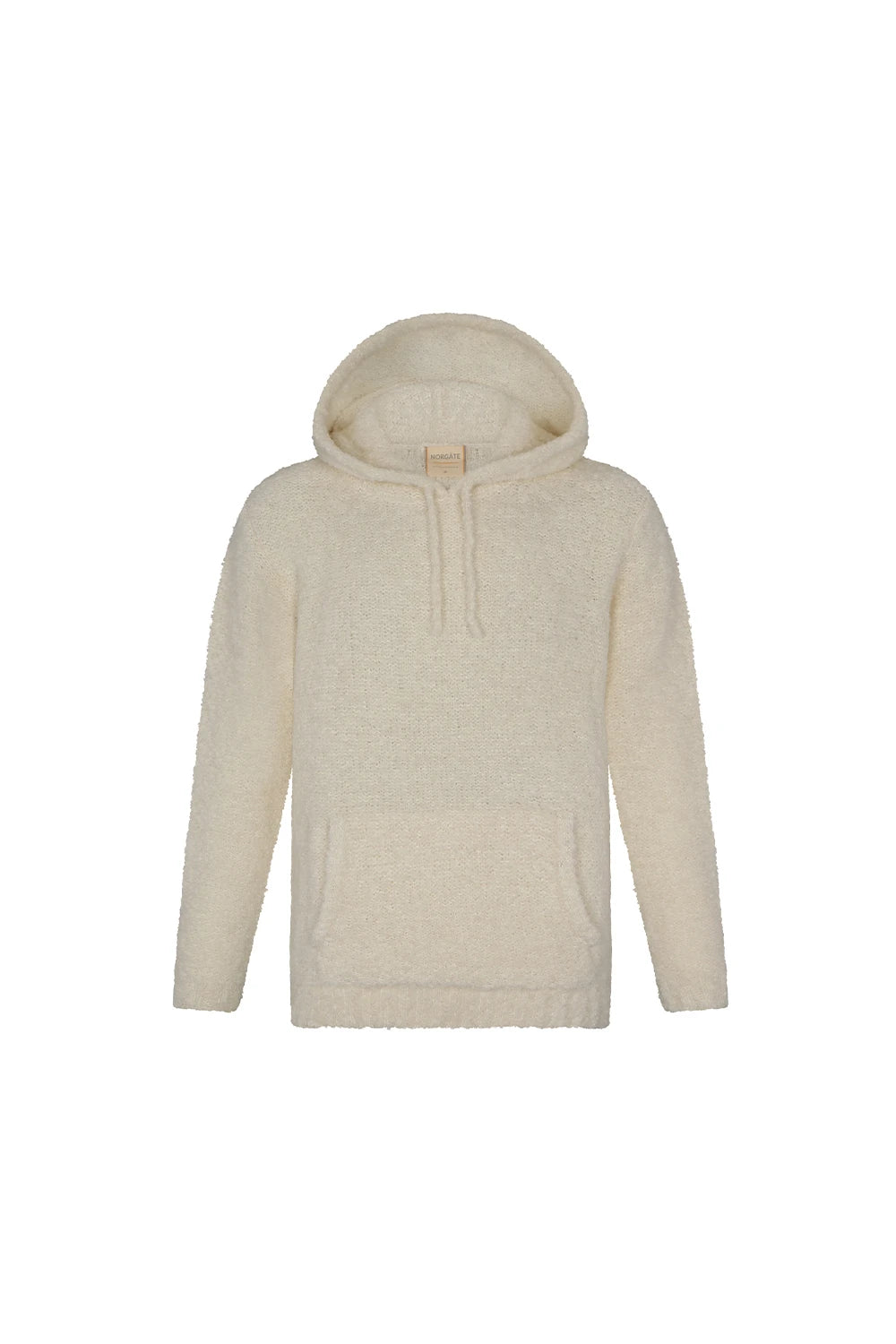 Cobalt Hoodie - Cream | Norgäte Alpaca Knitwear Ethically Made in Peru