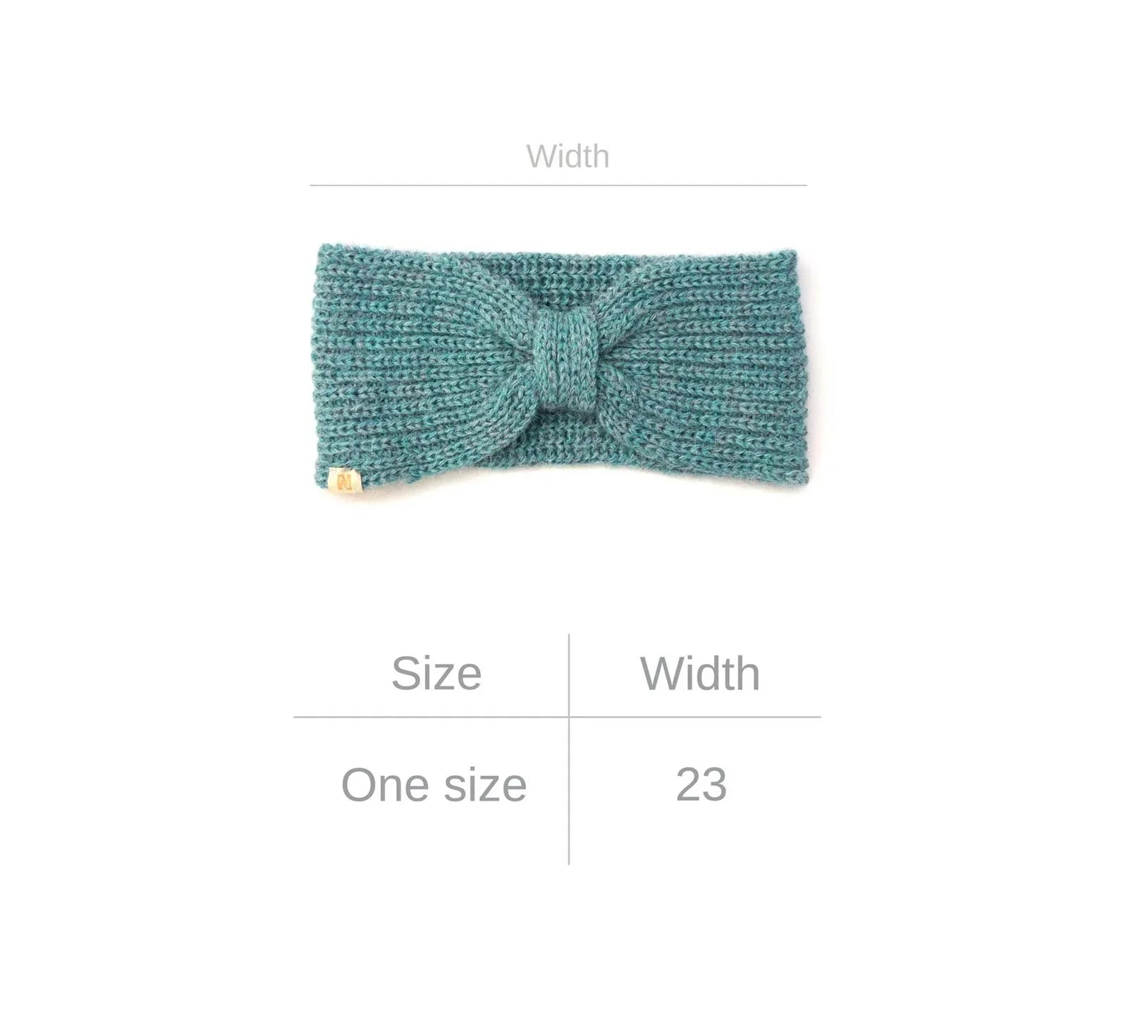 Fluorine Headband NORGÄTE alpaca knitwear sustainably made in Peru