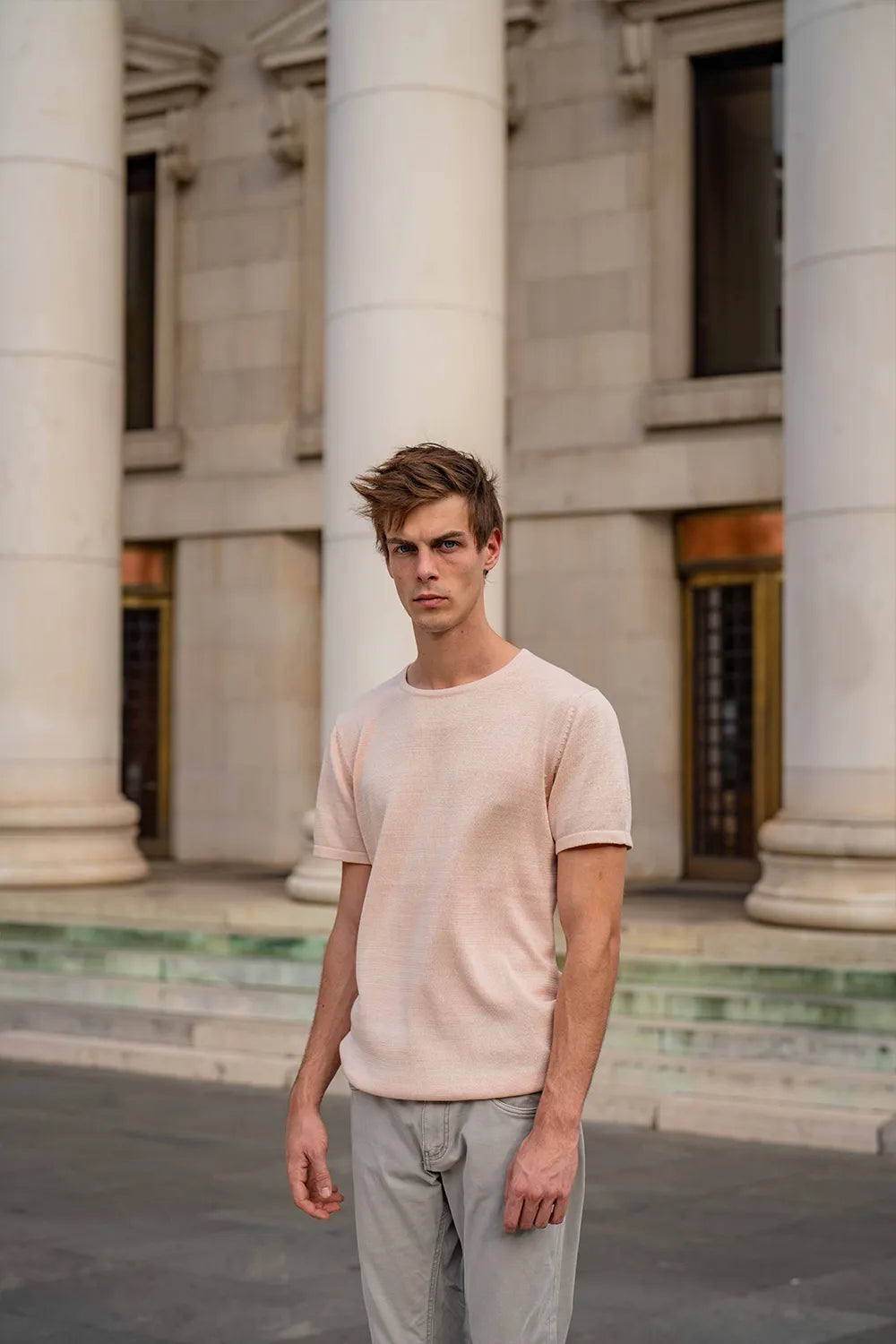 Harmony T-Shirt - Pale Pink NORGÄTE