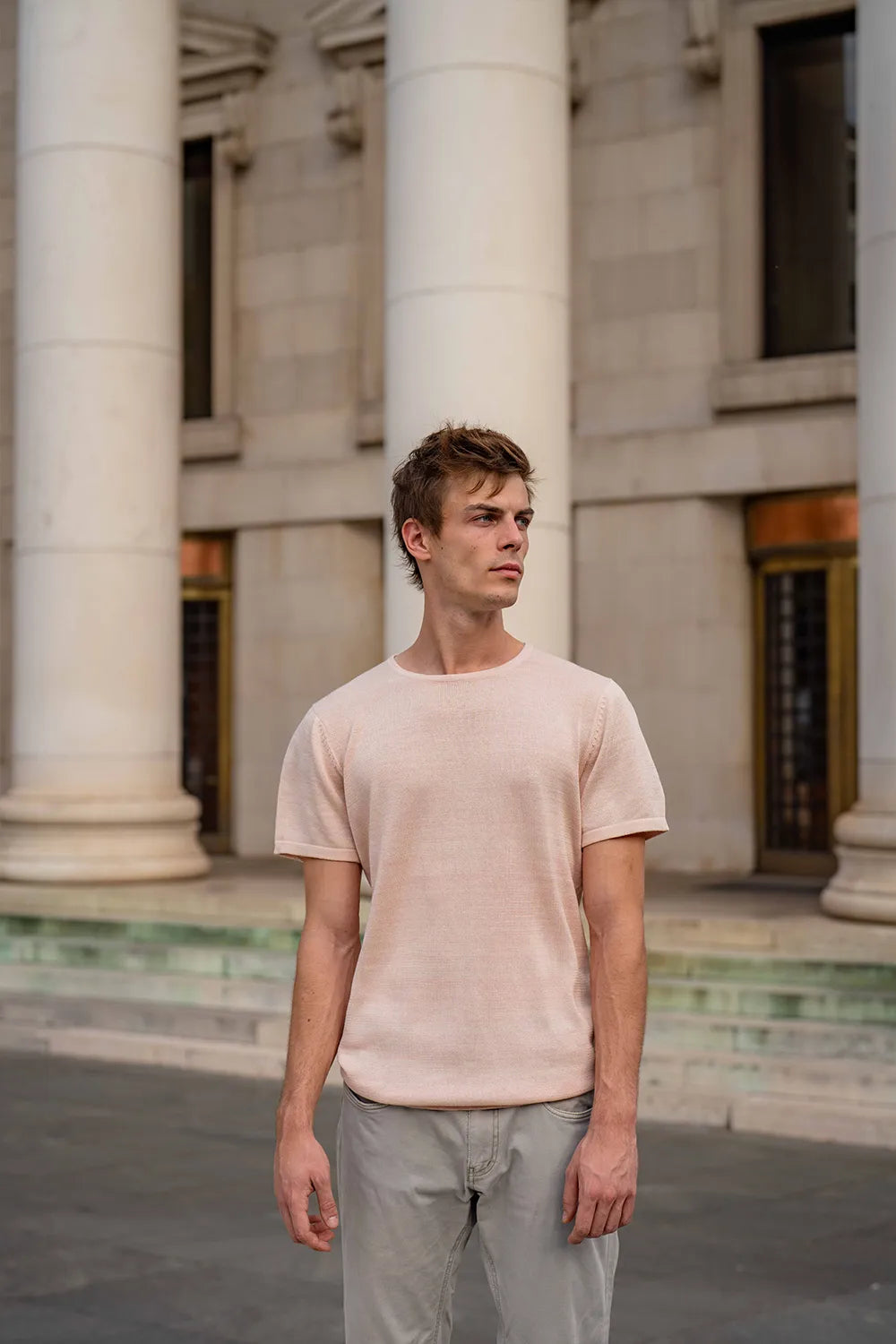 Harmony T-Shirt - Pale Pink NORGÄTE