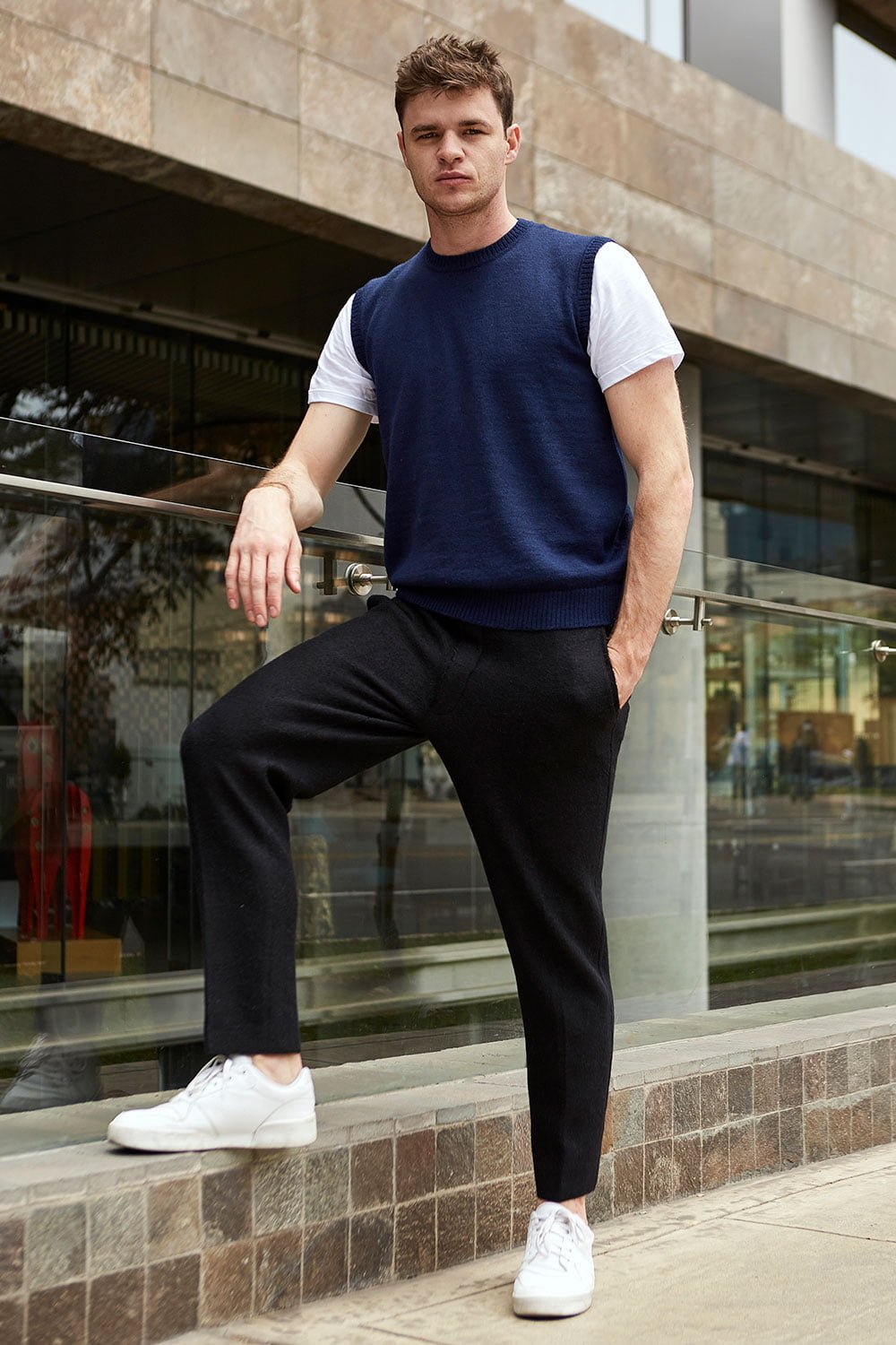 Original Vest - Navy Blue NORGÄTE