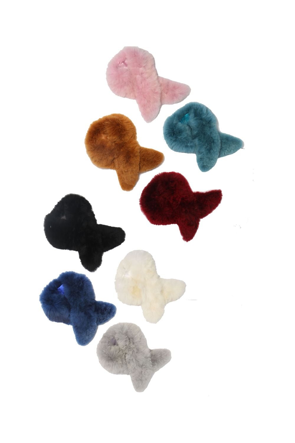 Argon Fur Stole - Midnight Blue NORGÄTE