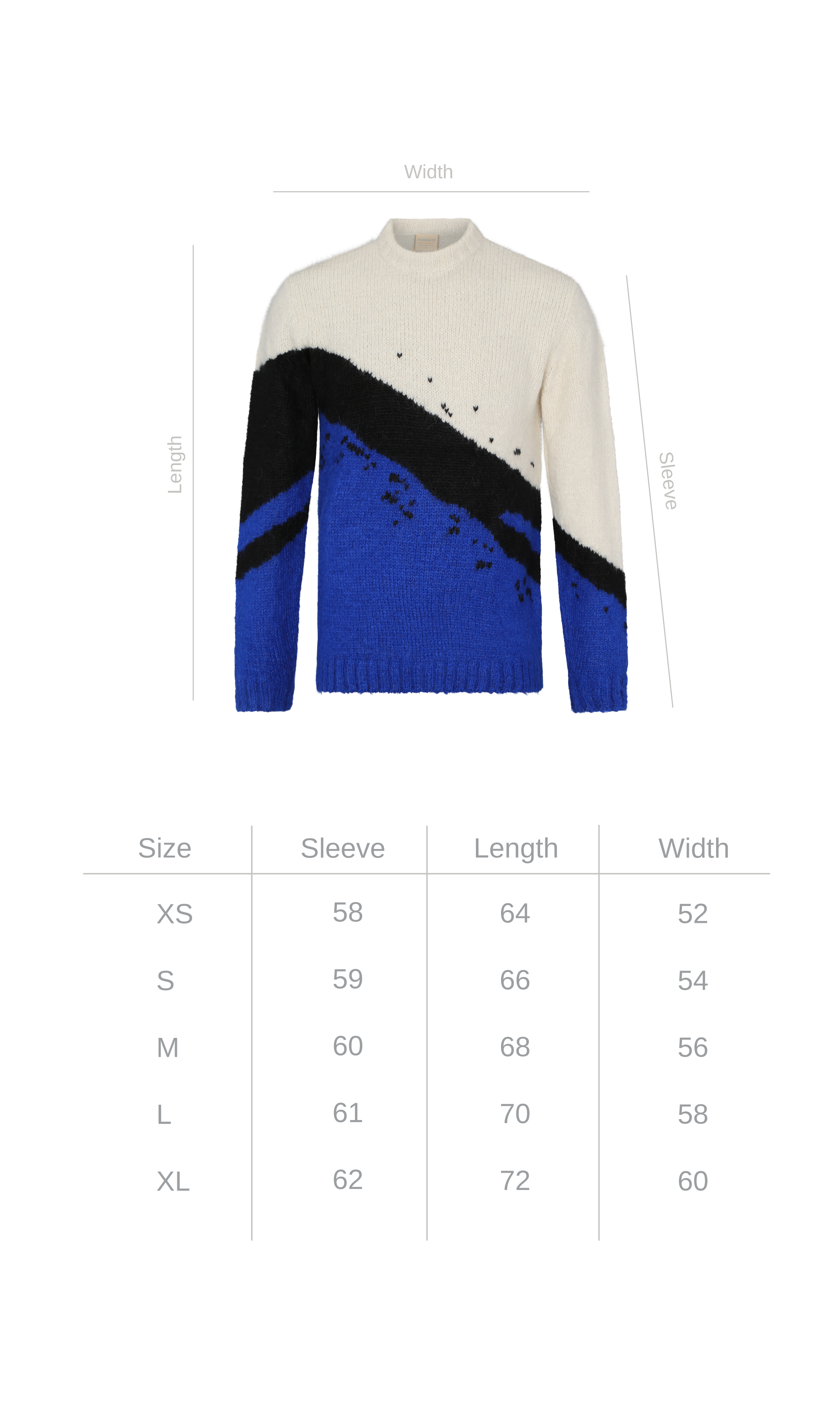 Brushstroke Sweater NORGÄTE