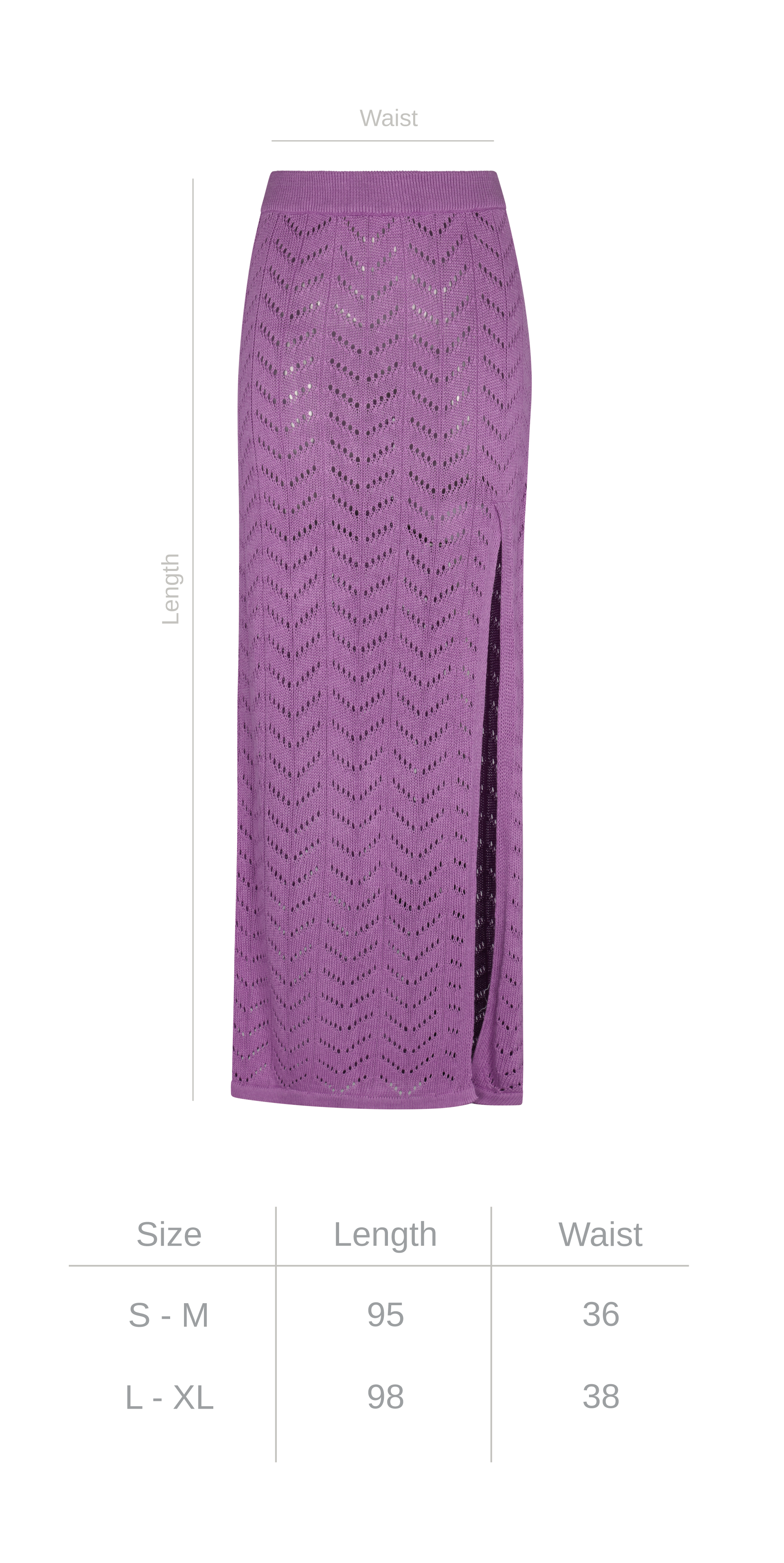 Radiant Skirt - Lavender NORGÄTE