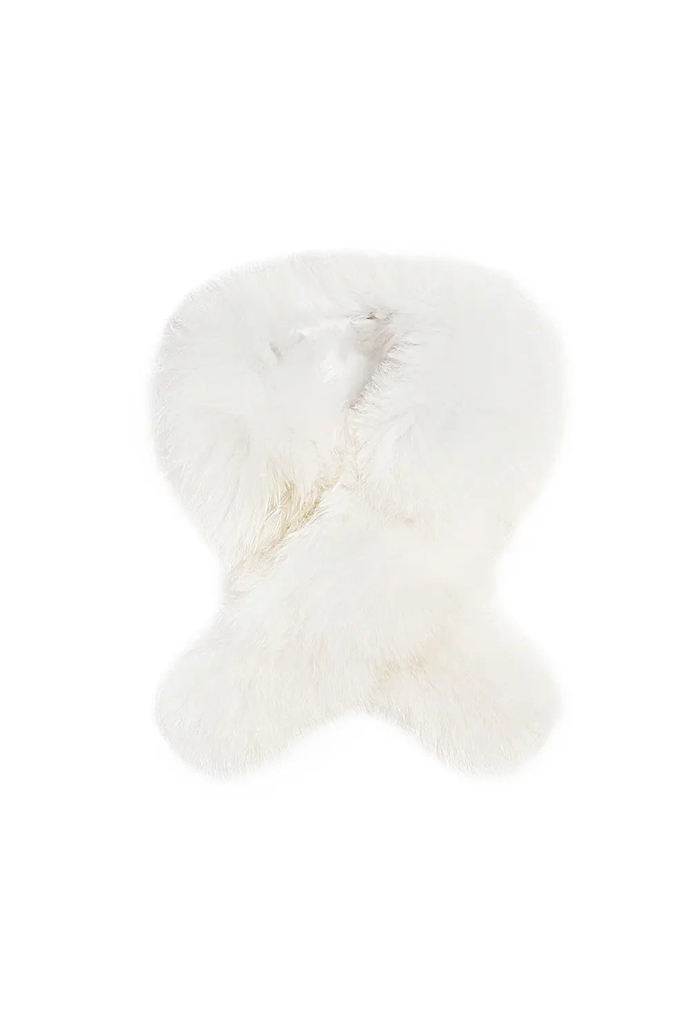 Tungsten Overcoat with Argon Fur Stole NORGÄTE