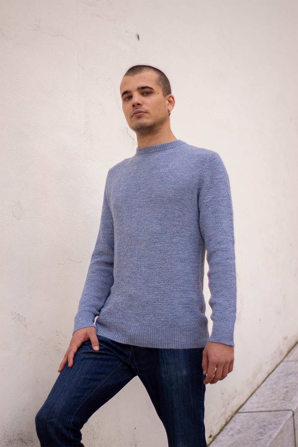 Sky Sweater | Norgäte Alpaca Knitwear Ethically Made in Peru